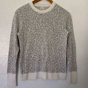 🌵A New Day Cheetah Animal Print Pullover Sweater